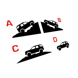 Small Bronco Sport Silhouette for window corners