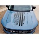 Distressed Hood American flag graphics for Ford Bronco Sport
