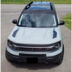 Hood Accent Decal compatible with Bronco Sport  - V1