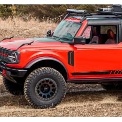 Ford Bronco fender accent decal - style 6