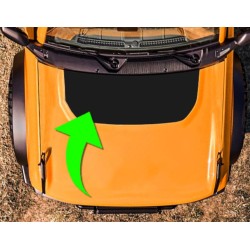 Hood cowl bump decal sticker for 6G Ford Bronco