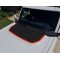 Hood bump Color OUTLINE ONLY decal sticker for 6G Ford Bronco