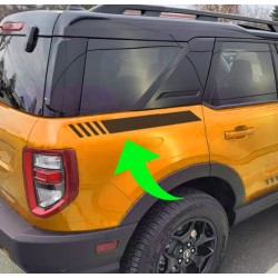 Quarter panel Accents stripes graphics decals - Ford Bronco Sport - V1