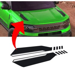 Hood Accent Decal compatible with Bronco Sport  - V1