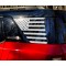Amercian Flag 3rd Window Decal for Ford Bronco Sport - v1
