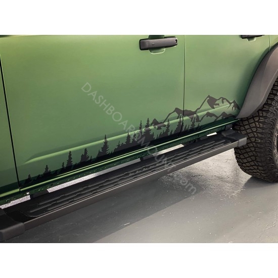 mountain trees ford bronco graphics