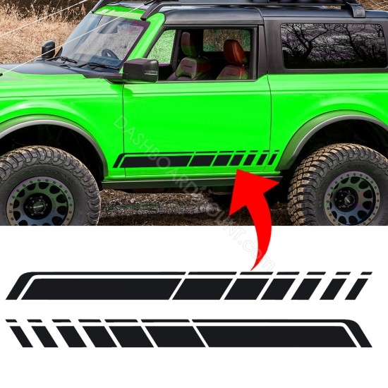 Ford Bronco Door body stripe Graphic Ford Performance sticker
