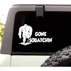 Gone Squatchin Decal 