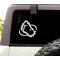 Sasquatch foot print 1 decal sticker