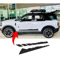 Door Body stripe Graphic for Ford Bronco Sport - v15
