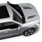 Black hood louvers decal graphics for Ford Lightning - v15