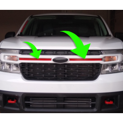 Maverick Hood Accent  color vinyl strip