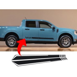 Side door stripes for Ford Maverick - v4
