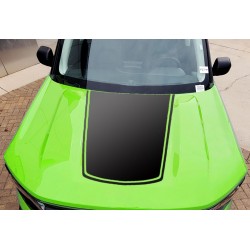 Hood blackout Graphics Decal  for Ford Maverick - v3