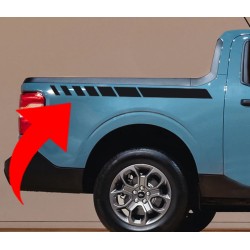 Ford Maverick bedside stripes Graphics Decal - v1