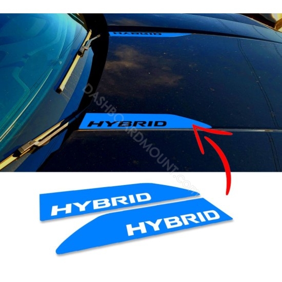 2022 Ford Maverick hybrid hood accent