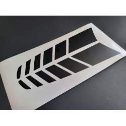  Hood accent Graphics Decal for Ford Maverick - v11