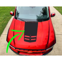  Hood accent Graphics Decal for Ford Maverick - v15