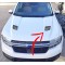  Hood fake louver decals for Ford Maverick - v1