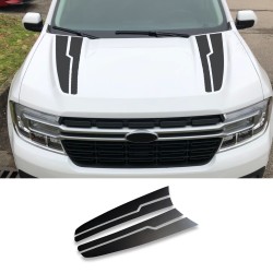  Hood accent Graphics Decal for Ford Maverick - v9