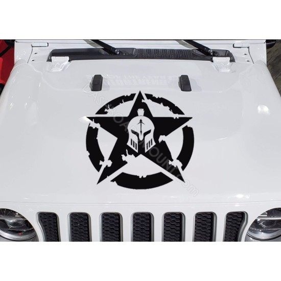 Jeep Gladiator Star decal sticker