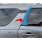 Antiscratch piano finish door handles for Nissan Pathfinder (C pillar)