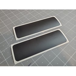 Sun visor cover up stickers for Porsche