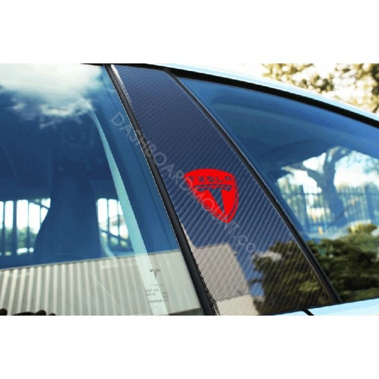 TESLA post logo 2 sticker