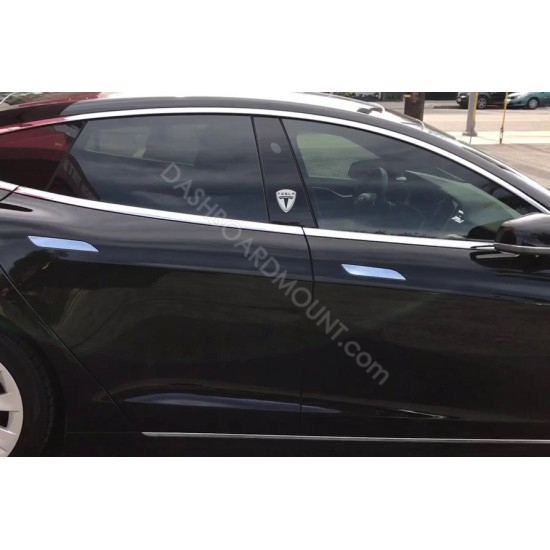 TESLA Logo - Full sticker