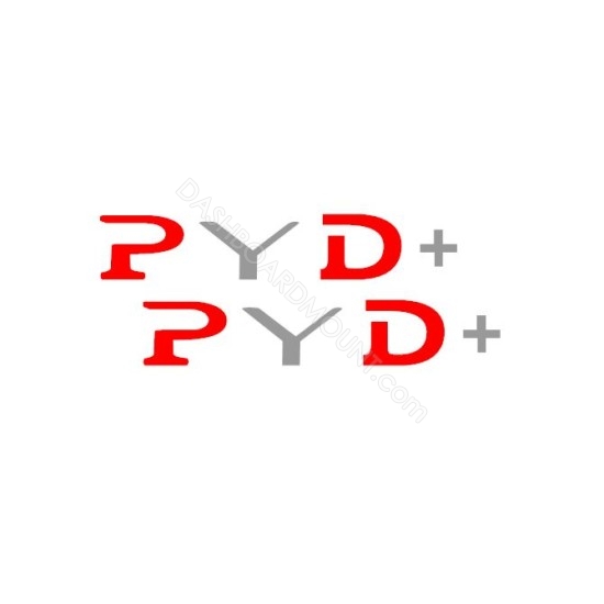 PYD+ decals / stickers for Tesla Model Y sticker