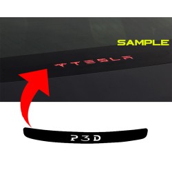 Model 3 Brake light Cover/decal 