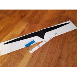 Tesla Model 3 Model Y bumper grille decal - 1D