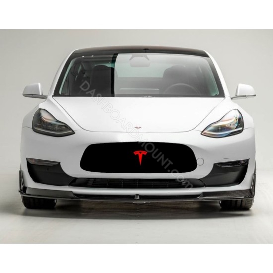 fake tesla grille graphics decal