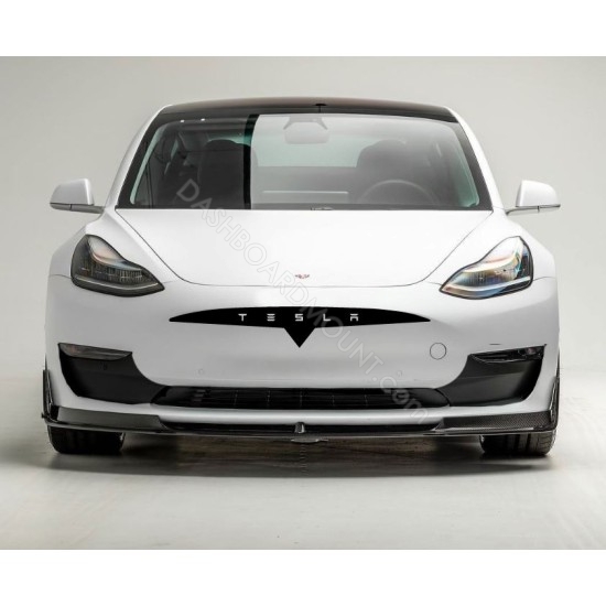 tesla model 3 front grill graphics decal