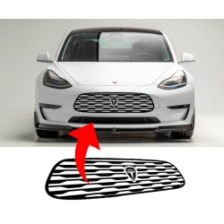 Tesla Model 3 Model Y bumper grille decal V style - 10A