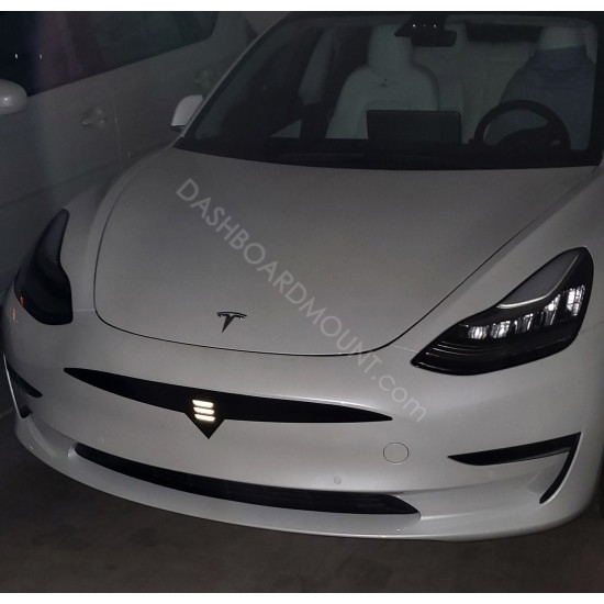 tesla grille vinyl graphics decal decoration