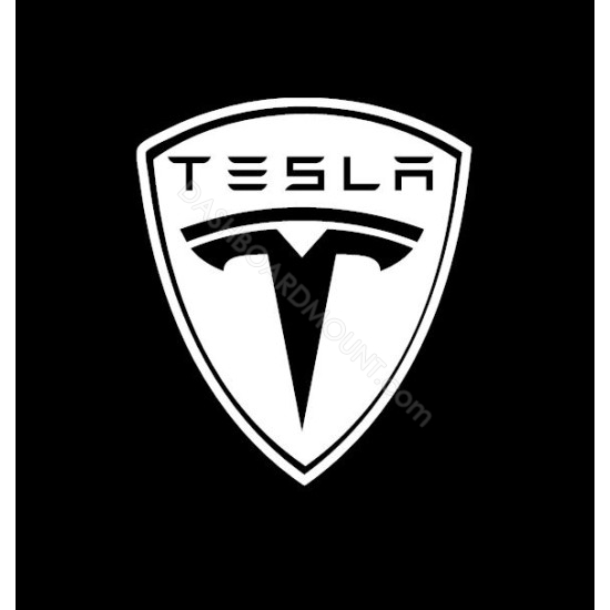 TESLA Logo - Full sticker