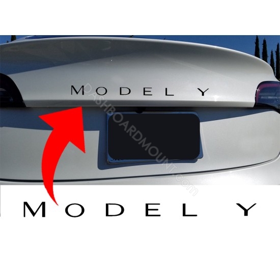Model Y Trunk Letters sticker sticker