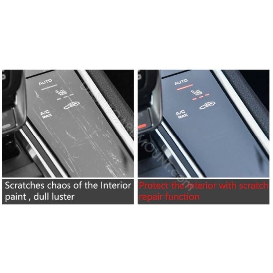 Audi A6 center console protection film