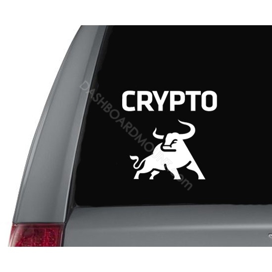Crypto Bull  sticker