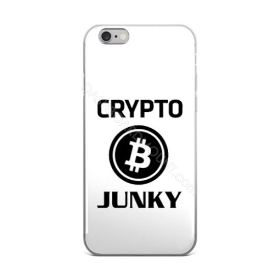 Crypto Junky Phone decal sticker