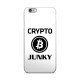 Crypto Junky Phone decal sticker
