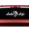 Lake Life decal with Bass