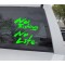 No Fishing No Life decal