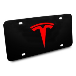 Tesla Logo Plates