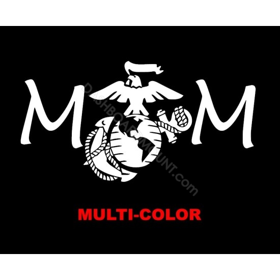 USMC Marine Mom sticker