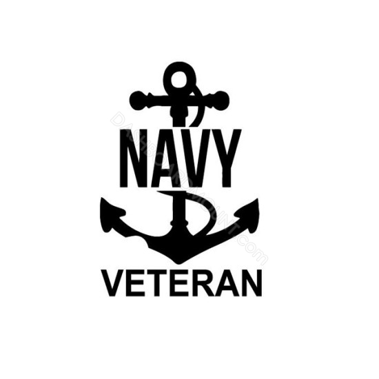 US Navy Veteran sticker