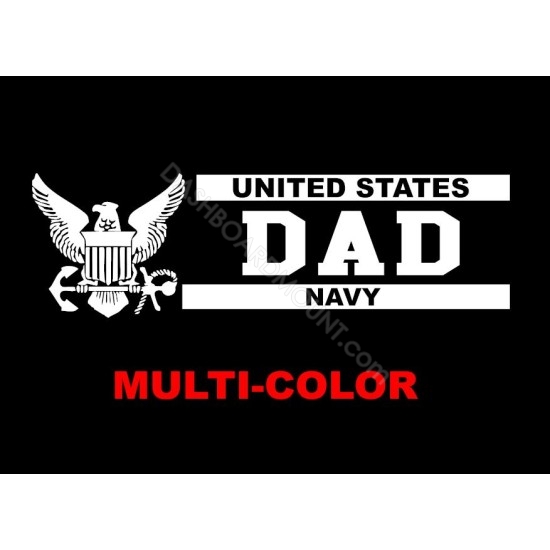 USA Navy Dad sticker
