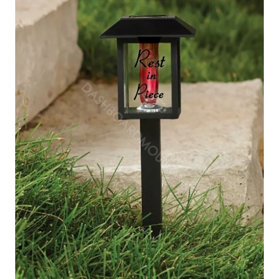 Cementary Grave Memory LED light sticker