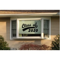 Class 2021 window decal / cling (8" - 36") - D1